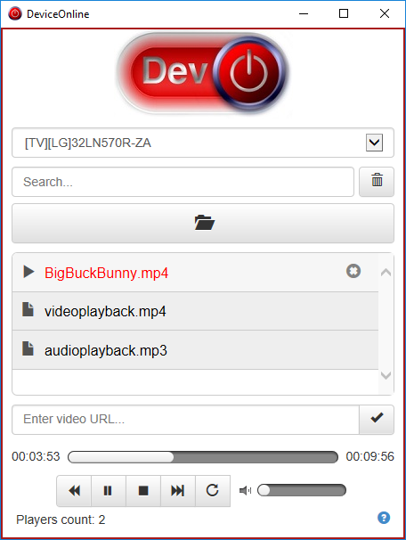 deviceonline-media-player